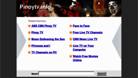 What Pinoytv.info website looked like in 2013 (11 years ago)