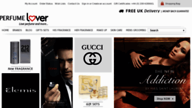 What Perfumelover.co.uk website looked like in 2013 (11 years ago)