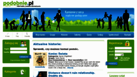 What Podobnie.pl website looked like in 2013 (11 years ago)