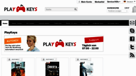 What Play-keys.com website looked like in 2013 (11 years ago)