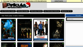 What Pelicula20.com website looked like in 2013 (11 years ago)