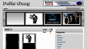 What Pelisguay.com website looked like in 2013 (11 years ago)