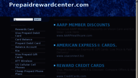 What Prepaidrewardcenter.com website looked like in 2013 (11 years ago)