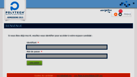 What Polytech-admission.org website looked like in 2013 (11 years ago)