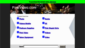 What Pinkvideo.com website looked like in 2013 (11 years ago)