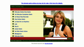What Pelis-online.org website looked like in 2013 (11 years ago)