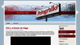 What Perogrullo.com website looked like in 2013 (11 years ago)
