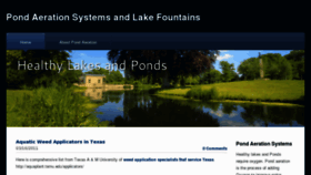 What Pond-aeration-systems.com website looked like in 2011 (13 years ago)