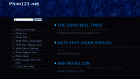 What Phim123.net website looked like in 2013 (11 years ago)