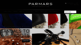 What Parmarshoes.com website looked like in 2013 (11 years ago)