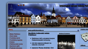 What Pelhrimovsko.cz website looked like in 2013 (11 years ago)