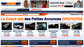 What Priceministerauto.com website looked like in 2013 (10 years ago)