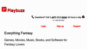 What Playbuzz.net website looked like in 2013 (10 years ago)