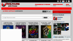 What Perulikes.com website looked like in 2013 (10 years ago)