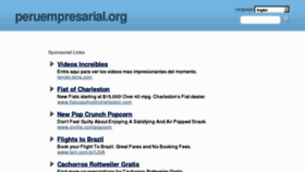 What Peruempresarial.org website looked like in 2013 (10 years ago)