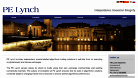What Pelynch.com website looked like in 2013 (10 years ago)