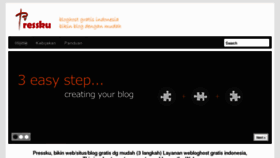 What Pressku.com website looked like in 2013 (10 years ago)