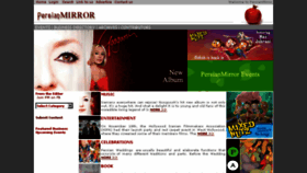 What Persianmirror.com website looked like in 2013 (10 years ago)