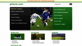 What Pirlo-tv.com website looked like in 2013 (10 years ago)