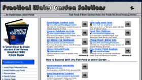 What Practical-water-gardens.com website looked like in 2013 (10 years ago)