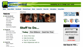 What Prayercentral.org website looked like in 2013 (10 years ago)