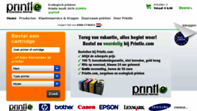 What Printle.com website looked like in 2013 (10 years ago)