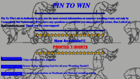 What Pintowin.com website looked like in 2013 (10 years ago)