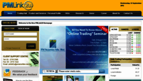 What Pmlink2u.com website looked like in 2013 (10 years ago)