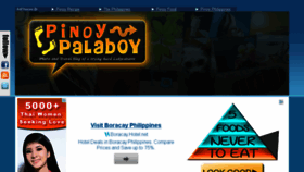 What Pinoypalaboy.com website looked like in 2013 (10 years ago)