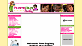 What Photobugbaby.com website looked like in 2013 (10 years ago)