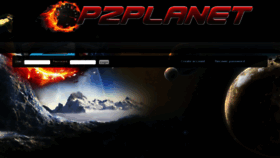 What P2planet.net website looked like in 2013 (10 years ago)