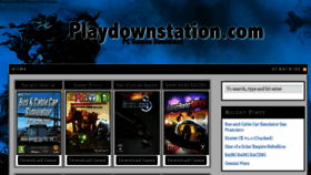 What Playdownstation.com website looked like in 2013 (10 years ago)