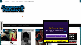 What Pequenonotavel.com website looked like in 2013 (10 years ago)