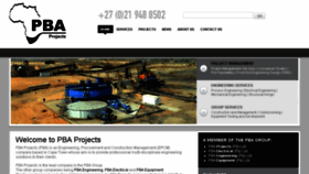 What Pbaprojects.mm-dev.co.za website looked like in 2013 (10 years ago)