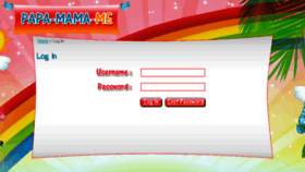 What Papamamame.com website looked like in 2013 (10 years ago)
