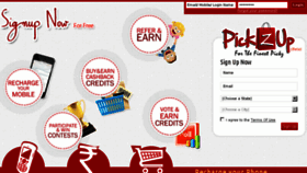 What Pikzup.com website looked like in 2013 (10 years ago)