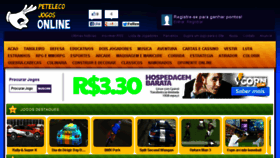 What Petelecojogos.com.br website looked like in 2013 (12 years ago)
