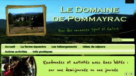 What Pommayrac.com website looked like in 2013 (10 years ago)