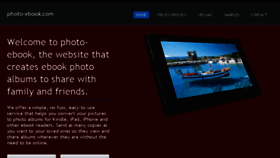 What Photo-ebook.com website looked like in 2013 (10 years ago)