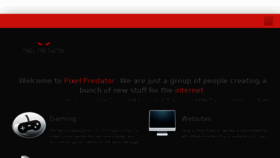 What Pixelpredator.com website looked like in 2013 (10 years ago)