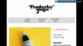 What Pemberleyjones.com website looked like in 2013 (10 years ago)
