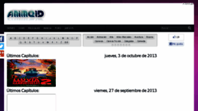 What Peliculas.ws website looked like in 2013 (10 years ago)