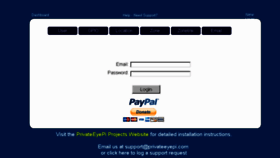 What Privateeyepi.com website looked like in 2013 (10 years ago)