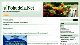 What Pohudela.net website looked like in 2013 (10 years ago)