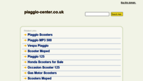 What Piaggio-center.co.uk website looked like in 2013 (10 years ago)