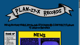 What Plan-it-x.org website looked like in 2013 (10 years ago)