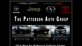 What Pattersonautos.com website looked like in 2013 (10 years ago)