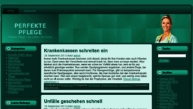 What Perfekte-pflege.de website looked like in 2013 (10 years ago)