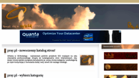 What Pray.pl website looked like in 2013 (10 years ago)