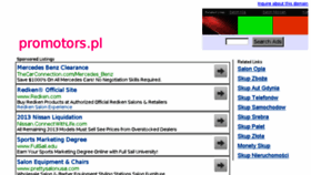 What Promotors.pl website looked like in 2013 (10 years ago)